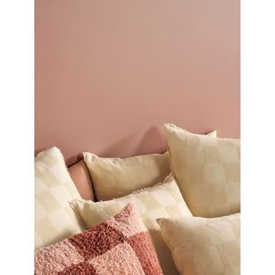 Linen House Capri Cushion Pale Peach 48 x 48 cm