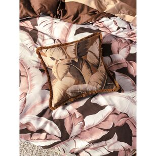 Linen House Kalena Cushion Cinnamon 48 x 48 cm