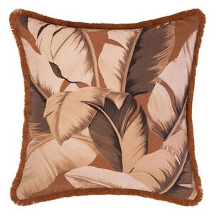 Linen House Kalena Cushion Cinnamon 48 x 48 cm