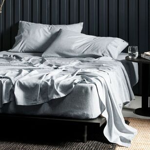 Linen House Adrie Sheet Set Charcoal