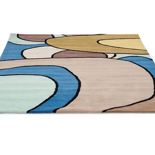 Brink & Campman Estella Comic Rug Blue 200 x 140 cm