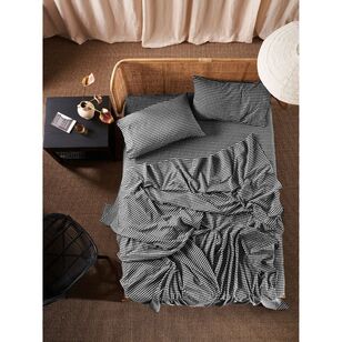 Linen House Springsteen Sheet Set Black King