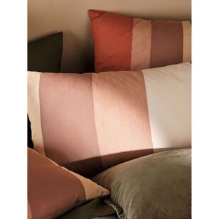 Linen House Medersa Quilt Cover Set Clay