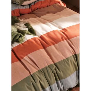 Linen House Medersa Quilt Cover Set Clay