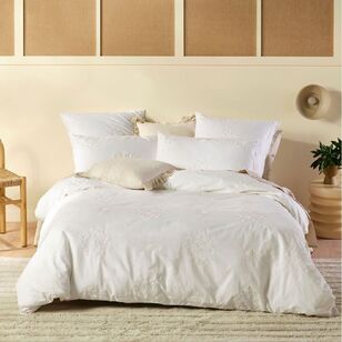 Linen House Amore Quilt Cover Set White