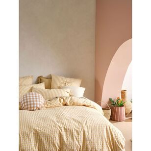 Linen House Ferrara Quilt Cover Set Sun