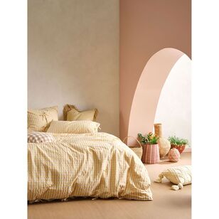 Linen House Ferrara Quilt Cover Set Sun