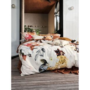 Linen House Primavera Quilt Cover Set Caramel