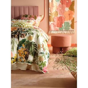 Linen House Passionflower Quilt Cover Set Multicoloured