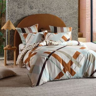 Linen House Issey Quilt Cover Set Multicoloured