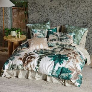 Linen House Cynthia Quilt Cover Set Teal