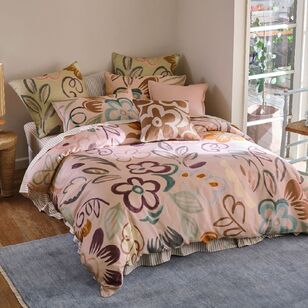 Linen House Kitta Quilt Cover Set Rose