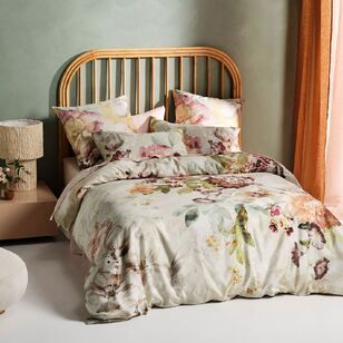 Linen House Evelyn Quilt Cover Set Multicoloured