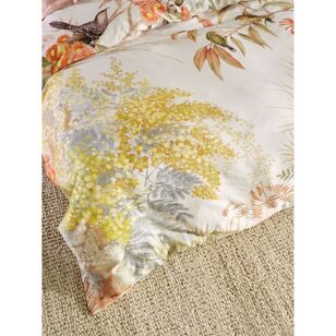 Linen House Wattlebird Quilt Cover Set Multicoloured