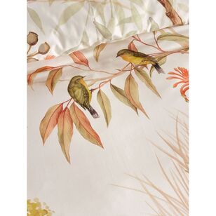 Linen House Wattlebird Quilt Cover Set Multicoloured