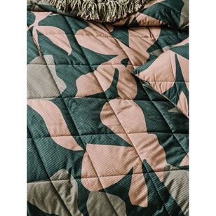 Linen House June Quilt Cover Set Forest