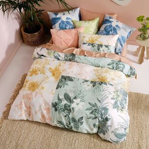 Linen House Toulon Quilt Cover Set Multicoloured