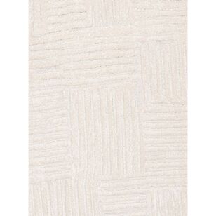 Loopsie Arbori Abstract Round Rug Cream