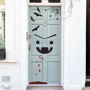 Ginger Ray Boo Crew Vampire Door Stickers Multicoloured