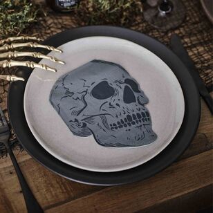 Ginger Ray Deadly Soiree Skull Shaped Paper Party Napkins Multicoloured