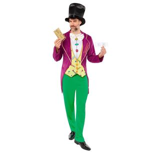 Willy Wonka Costume Multicoloured