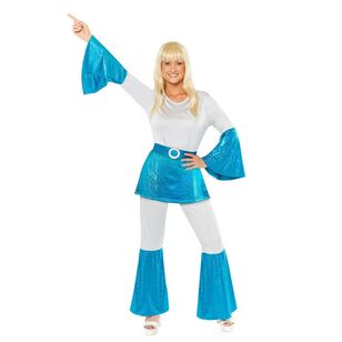 Pop Disco Dancer Costume Multicoloured