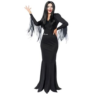 The Addams Family Morticia Costume Multicoloured