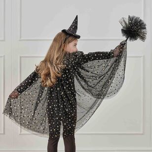 Ginger Ray Fancy Dress Star Witchhat Headband Black One Size