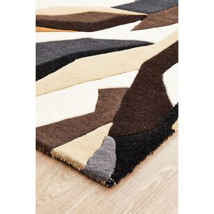 Rug Culture Matrix 903 Runner Brown