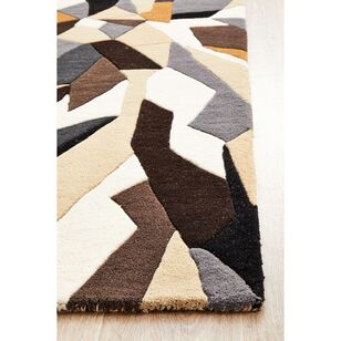 Rug Culture Matrix 903 Runner Brown