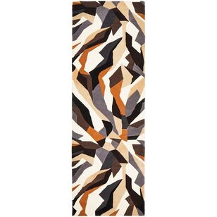 Rug Culture Matrix 903 Runner Brown