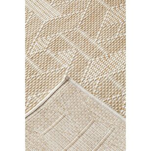 Rug Culture Patio Kudo Indoor/Outdoor Runner Natural