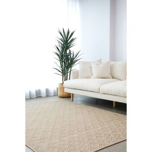 Rug Culture Patio Misty Indoor/Outdoor Rug Natural