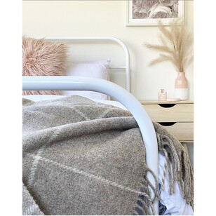 Codu Brighton Stripe Throw Beige 140 x 200 cm