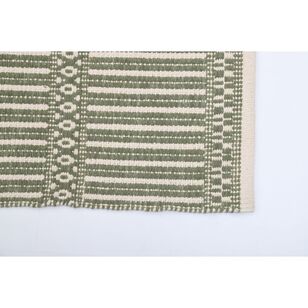 Koo Enzo Cotton Rug Green