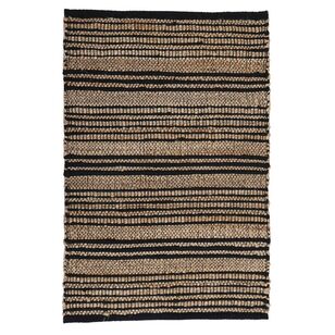 Koo Hendrick Jute Rug Natural & Black