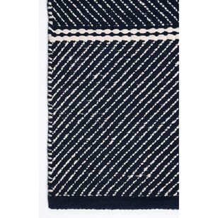 Koo Soya Cotton Rug Blue