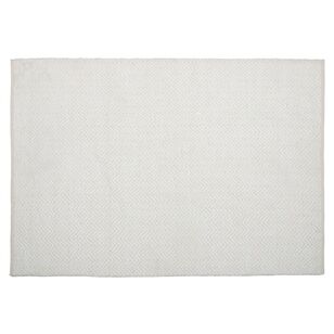 Koo Zenith Cotton Rug White