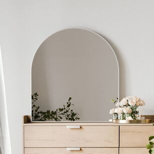 Cooper & Co Naomi Arched Mirror White