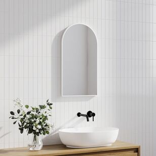 Cooper & Co Naomi Arched Mirror White