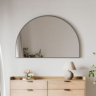 Cooper & Co Zali XL Arched Mirror Black 150 cm