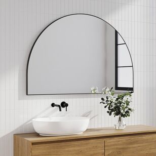 Cooper & Co Zali XL Arched Mirror Black 150 cm