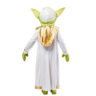 Disney Young Jedi Master Yoda Deluxe Kids Costume Multicoloured