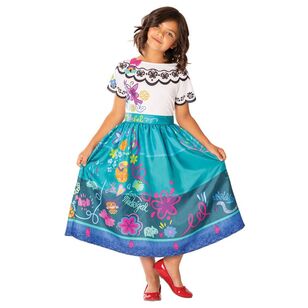 Disney Encanto Mirabel Girls Costume Multicoloured 4 - 6 Years