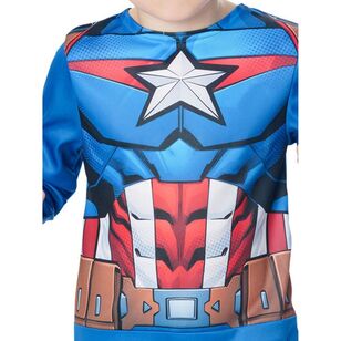 Disney Captain America Boys Costume Multicoloured 3 - 5 Years