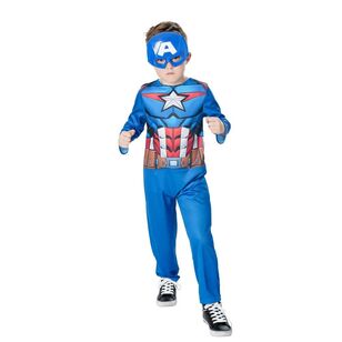 Disney Captain America Boys Costume Multicoloured 3 - 5 Years