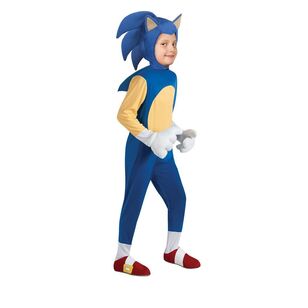 Paramount Pictures Sonic The Hedgehog Deluxe Boys Costume Multicoloured S