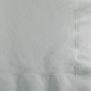 Beverage Napkins Silver