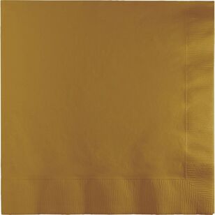 Lunch Napkins Gold