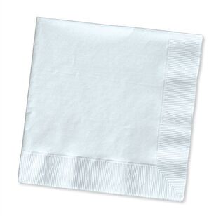 Lunch Napkins White